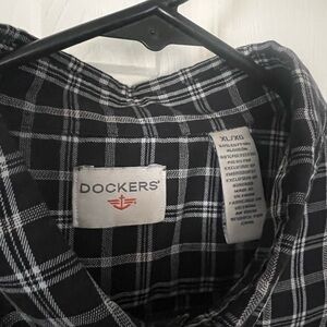 Dockers Monochrome Plaid Shirt